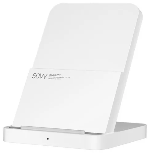 Xiaomi gyári wireless asztali töltő, 50W, fehér