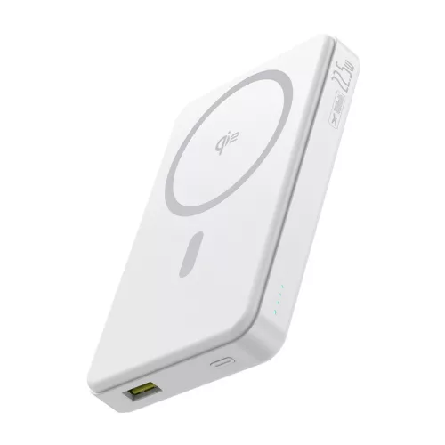 Baseus Airpow2 Qi2 mágneses powerbank / külső akkumulátor, 10000mAh 22.5W, fehér