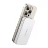 Baseus Airpow2 Qi2 mágneses powerbank / külső akkumulátor, 10000mAh 22.5W, fehér