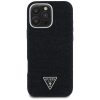 Guess Denim Triangle Logo iPhone 16 Pro Max MagSafe hátlap tok, fekete