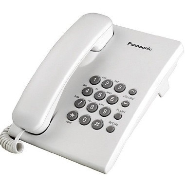 Panasonic KX-TS500HGW vezetékes telefonkagyló / analóg telefon, fehér