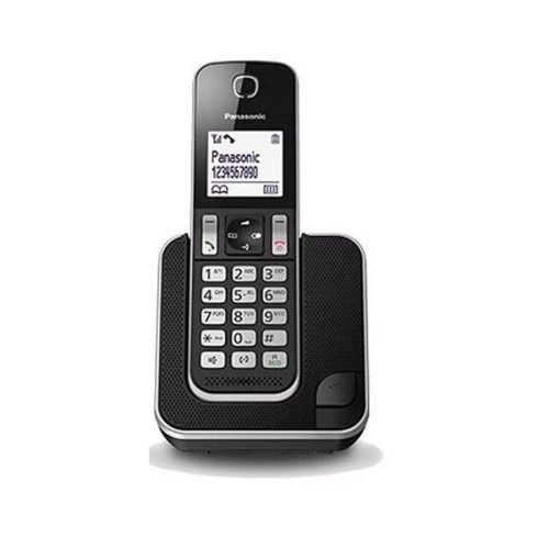 Panasonic KX-TGD310PDB DECT telefon, fekete-ezüst