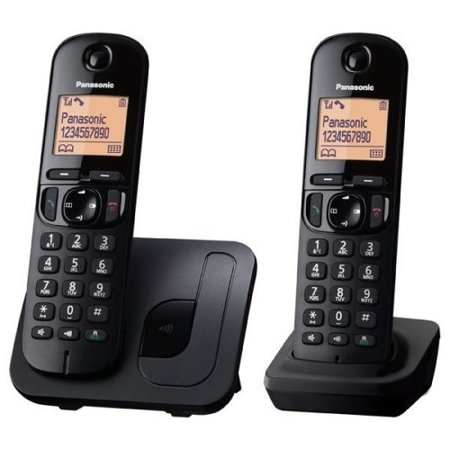 Panasonic KX-TGC212PDB DECT telefon, fekete