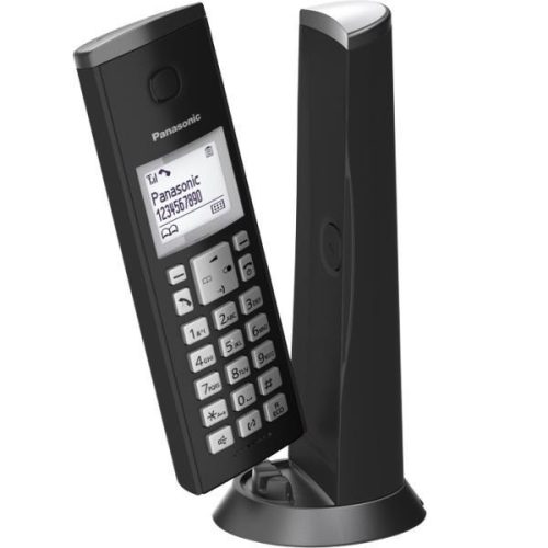 Panasonic KX-TG6821PDB vezeték nélküli DECT telefon, fekete
