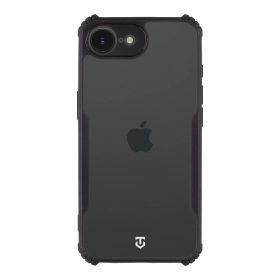   Tactical Quantum Stealth Apple iPhone 17e / iPhone 16e hátlap tok, átlátszó/fekete