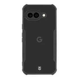   Tactical Quantum Stealth Google Pixel 9a hátlap tok, átlátszó/fekete