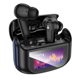   Hoco TWS EQ21 ANC bluetooth headset, aktív zajszűréssel, fekete