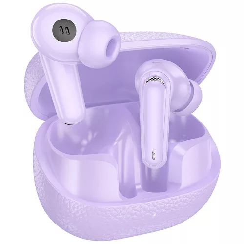 Hoco TWS EQ23 bluetooth headset, lila