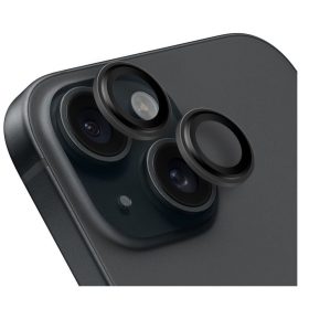   Obal:Me Apple iPhone 16 Pro/16 Pro Max tempered glass kamera védő üvegfólia, fekete