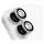 Obal:Me Apple iPhone 16/ 16 Plus tempered glass kamera védő üvegfólia, fehér