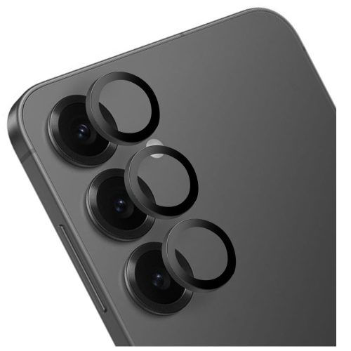 Obal:Me Samsung Galaxy S24 tempered glass kamera védő üvegfólia, fekete