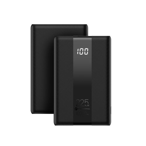 Forcell F-Energy P10K2 powerbank / külső akkumulátor, 22,5W, 10000mAh, QC3.0, fekete