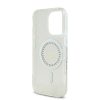 Guess IML Rhinestones MagSafe iPhone 16 Pro Max kemény hátlap tok, fehér