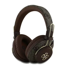 Guess PU 4G Metal Logo ENC Wireless fejhallgató, barna