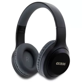   Guess Classic Silver Logo vezeték nélküli fejhallgató, fekete