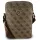 Guess PU 4G Triangle Logo kis táska, 8", barna