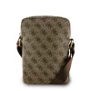 Guess PU 4G Triangle Logo kis táska, 8", barna