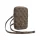Guess PU 4G Triangle Logo Wallet telefon tartó kis táska, barna