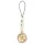 Guess Charm 4G Metal Logo csuklópánt kövekkel, arany