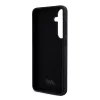 Karl Lagerfeld Liquid Silicone Ikonik NFT Samsung Galaxy S24 Plus hátlap tok, fekete
