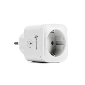   Forcell F-Energy EU02 okos töltő aljzat Wi-Fi-vel, Tuya / Amazon támogatással,  230V, fehér