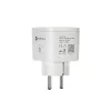 Forcell F-Energy EU02 okos töltő aljzat Wi-Fi-vel, Tuya / Amazon támogatással,  230V, fehér