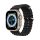 Dux Ducis Ocean Wave Apple Watch 38 / 40 / 41mm szilikon szíj, fekete