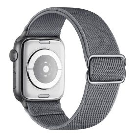   Dux Ducis Mixture Pro Apple Watch 42/44/45/49mm szövet szíj, ezüst