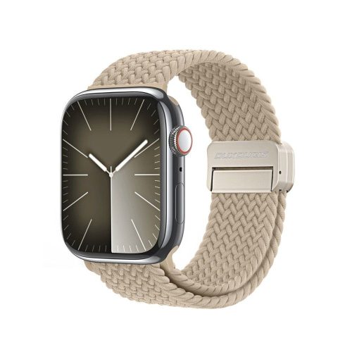 Dux Ducis Mixture Pro Apple Watch 42/44/45/49mm szövet szíj, bézs