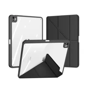   Dux Ducis Magi iPad Pro 13 (2024 / 2025) tok pencil tartóval, fekete