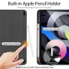 Dux Ducis Domo iPad Air 4/5/6 10.9 kihajtható tok pencil tartóval, fekete