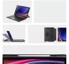 Dux Ducis DK Samsung Tab S9/ S9FE/ S10FE / S10 Lite kihajtható tok vezeték nélküli billentyűzettel, fekete