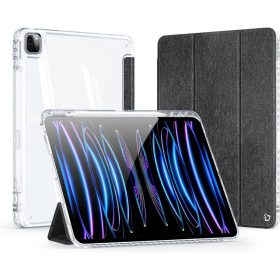   Dux Ducis Unid iPad Pro 11 (2024 / 2025) kihajtható tok pencil tartóval, fekete