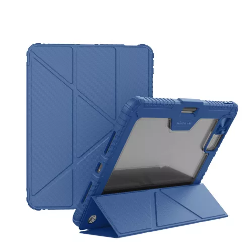 Nillkin Bumper Pro iPad 10.9 2022 / iPad 11 2025 kihajtható tok, kék