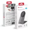 Forcell F-Energy Flip Charge MagSafe kompatibilis vezeték nélküli töltő, ezüst