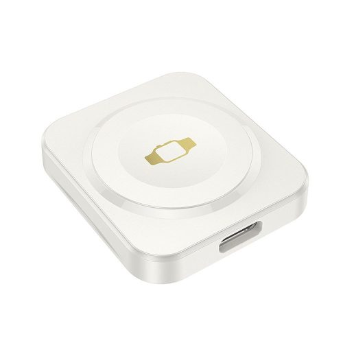 Hoco CQ16C vezeték nélküli Apple Watch töltő, 2,5W, fehér