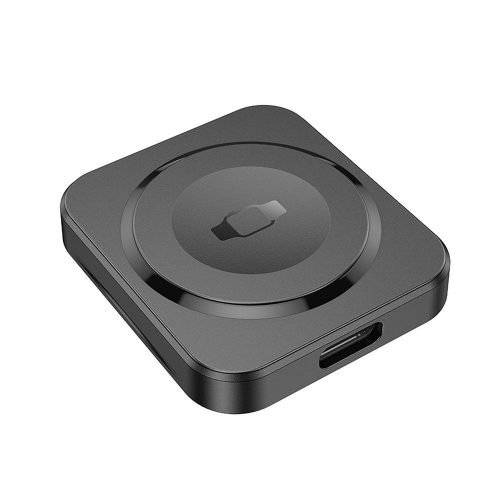 Hoco CQ16C vezeték nélküli Apple Watch töltő, 2,5W, fekete