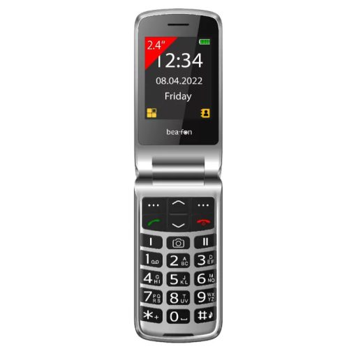 Beafon SL605 kamerás összecsukható Dual SIM mobiltelefon, LCD kijelzővel, fekete