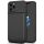 Apple iPhone 12 / 12 Pro, Szilikon tok, műanyag hátlap + Akkumulátor, 4800 mAh, LED-es, Tech-Protect PowerCase, fekete