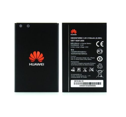 Huawei HB505076RBC ( Ascend G700) kompatibilis akkumulátor 2150mAh akku, OEM jellegű