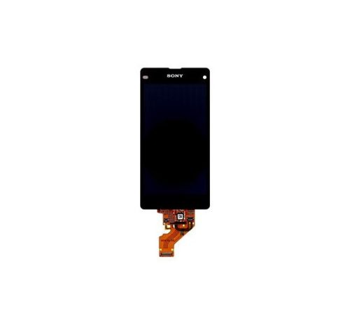 Sony Xperia Z1 Compact kompatibilis LCD modul, OEM jellegű, fekete