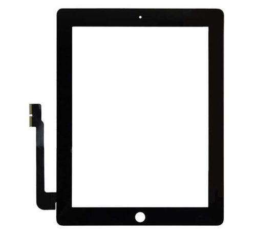 Apple iPad 3, iPad 4 érintőpanel, fekete