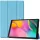 Samsung Galaxy Tab S8 Ultra 14.6 SM-X900 / X906, mappa tok, Trifold, világoskék