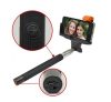 Selfie-bot, monopod beépített bluetooth kioldóval, fekete