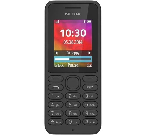 Nokia 130 (2017), Dual SIM, Fekete + Telekom Domino Quick SIM