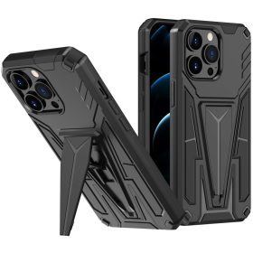   Motorola Moto G 5G, Műanyag hátlap védőtok szilikon belső, közepesen ütésálló, kitámasztóval, Wooze Supportive Care, fekete