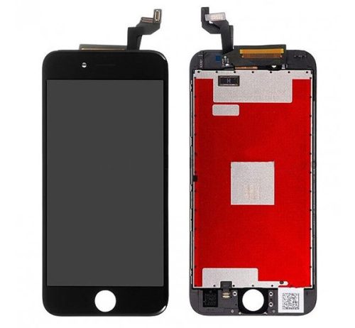 Apple iPhone 6S kompatibilis LCD kijelző érintőpanellel, OEM jellegű, fekete, Grade R