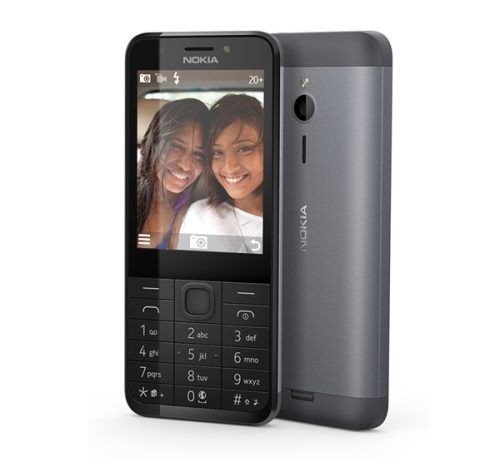 Nokia 230, Dual SIM, Dark Silver