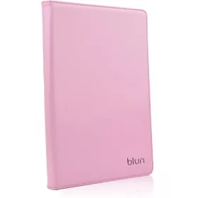   Univerzális TabletPC tok, mappa tok, 10", stand, Blun, rózsaszín