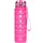 Prémium motivációs sport kulacs, idősáv, motivációs szöveg, kézpánttal, 1000 ml, Wooze You Did It, pink